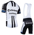 Generic Outdoor Sports Pro Team Men`s Short Sleeve Giant Shimano Cycling Jersey And Bib Shorts Set-Large