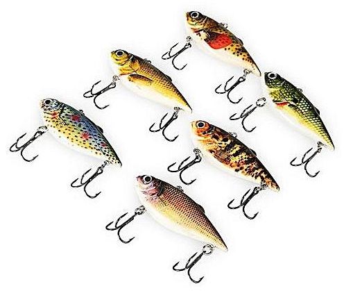 Trolling PROBEROS 6pcs Outdoor Fishing Lures Bait with 2 Hook For Casting
