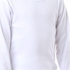 Kady Boys Long Sleeve Top Solid White Underwear