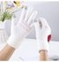 Women girly strawberry mobile screen touch fingers winter wool gloves