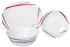 Arcopal Porcelain,White - Dinnerware Sets