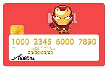 Iron Man #2 Window Debit Or Credit Card Skin Sticker (Small Chip)