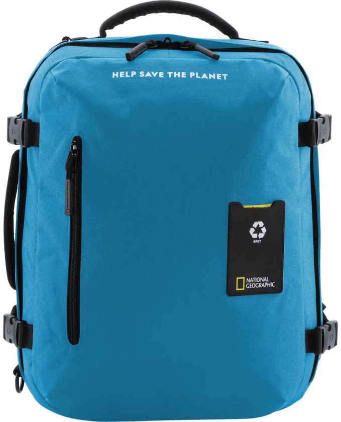 National Geographic Ocean Rpet 3 Way 42Cm Small Backpack Petrol 23.4 Ltrs