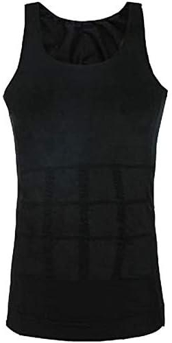 Slim’n Lift Slimming Shirt For Men (black, X-large)