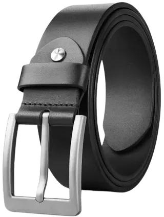 100% Genuine Leather Belt for Men Fashion Pin Buckle Black New Business Men Belts of Leather Luxury Design Buckle Belts for Jeans Brown Retro Waist Strap Belt Black