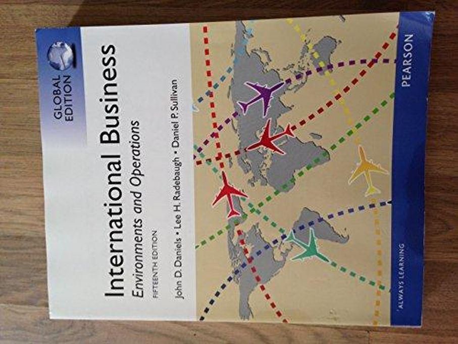 Pearson International Business, Global Edition ,Ed. :15