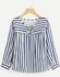 Striped Long Sleeves Blouse