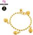 GJ Jewellery Emas Korea Bracelet - Love Kids 9160305-0
