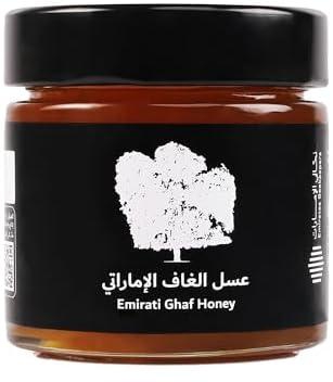 EMIRATES BEEKEEPERS| Emirati Ghaf Honey |250 mg| Dark yellow to Yellow/Red| natural honey|Ghaf Flowers Aroma with fragrant after taste|Sugar free|Cold Extract |UAE local product|Certified