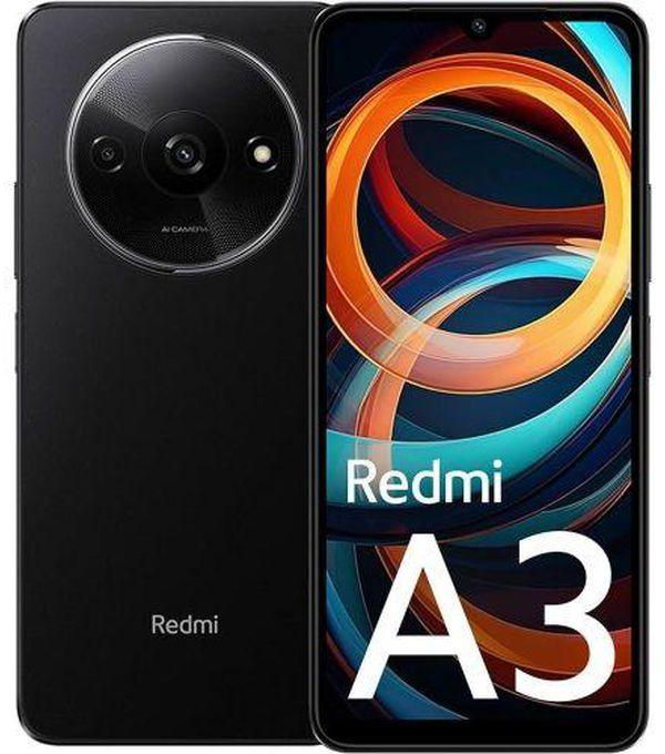 XIAOMI Redmi A3, 6.71" Display 4GB +128GB 5000mAh Dual SIM/BL/ - Black