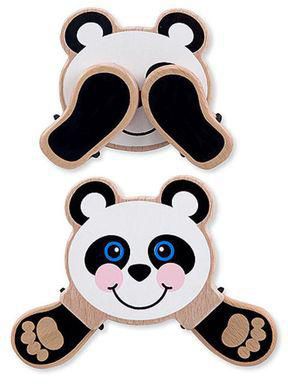 Melissa & Doug Peek-A-Boo Baby & Toddler Toy - Panda
