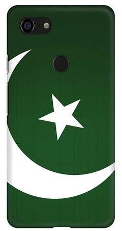 Matte Finish Slim Snap Basic Case Cover For Google Pixel 3 XL Flag Of Pakistan