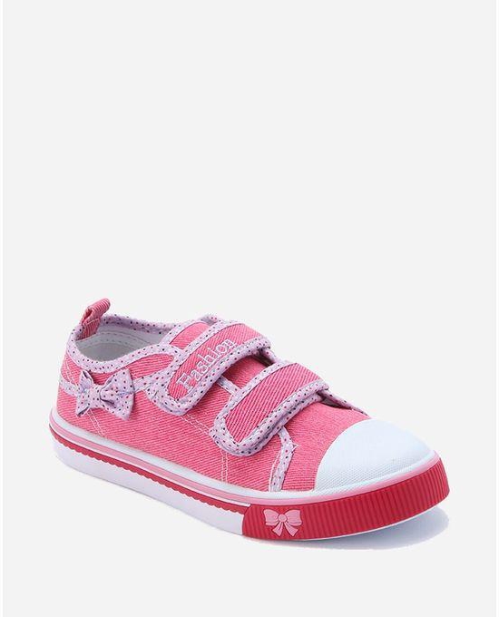 Genuine Girls Solid Sneakers - Pink