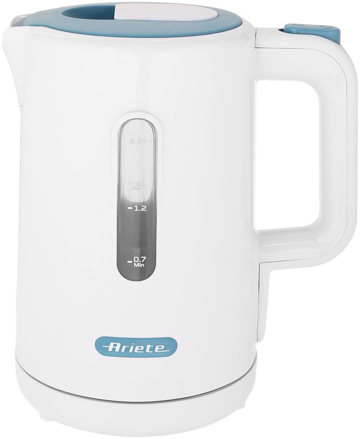 Get Ariete 2846 Electric Plastic Kettle, 1.7 Liters, 2200 Watts - White with best offers | Raneen.com