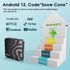 2022 Android TV Box 12.0, TV Box 4GB RAM 32GB ROM H618 Quad-Core Cortex-A53 Support Ultra HD 6K 4K HDR10 3D USB 2.0 Bluetooth 4.0 Dual-WiFi 2.4G/5G 100M Ethernet LAN Android Box
