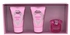 Versace Bright Crystal - Absolu (Perfumed Shower Gel + Perfumed Body Lotion + Perfume for Women)