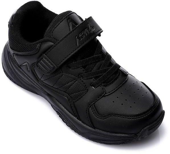 Activ Perforated Velcro Closure Sneakers - Black