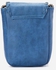 Genuine Fringed Small Cross Bag - Teal Blue