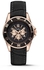 Colori Glam Black Analog and Quartz Leather Strap Watch - 5-COL391