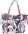 Mondani MN69084 Kana Tote Bag for Women, Pink/Navy/White