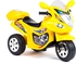 Chrome [RE088- Y] Wheels Ride On Motorcycle, Yellow
