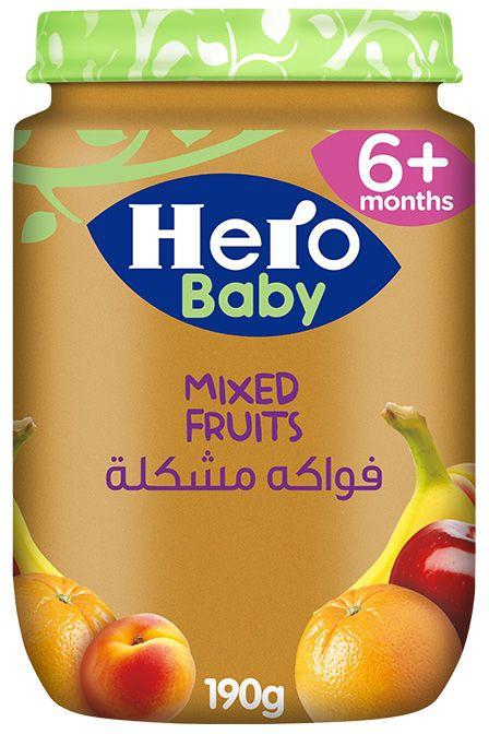 Hero Baby Mixed Fruits Baby Food - 190g