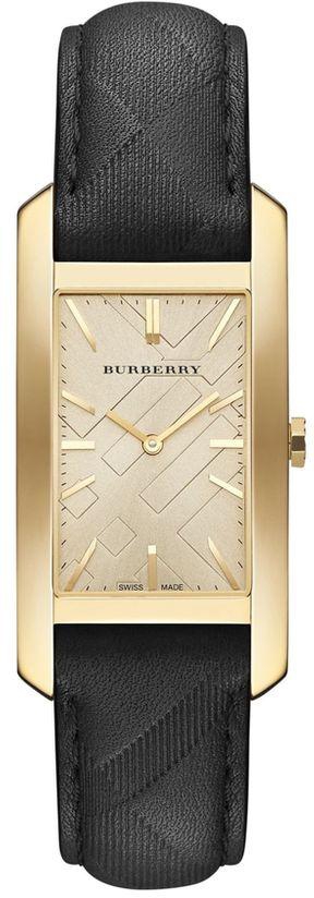 Burberry BU9409 Leather Watch - Black