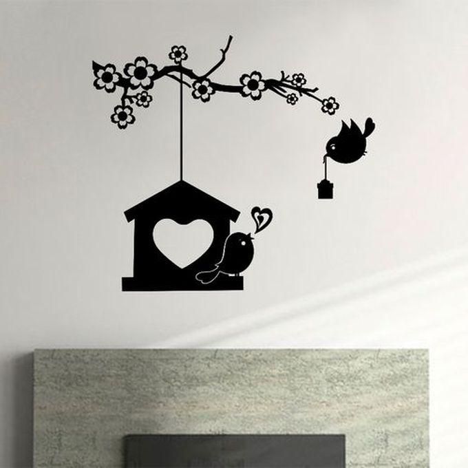 Decorative Wall Sticker - Love Birds