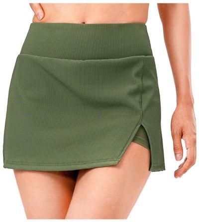 Women Sports Tennis Skirt with Inner Shorts Pockets S 26.00 X 1.00 X 21.00cm