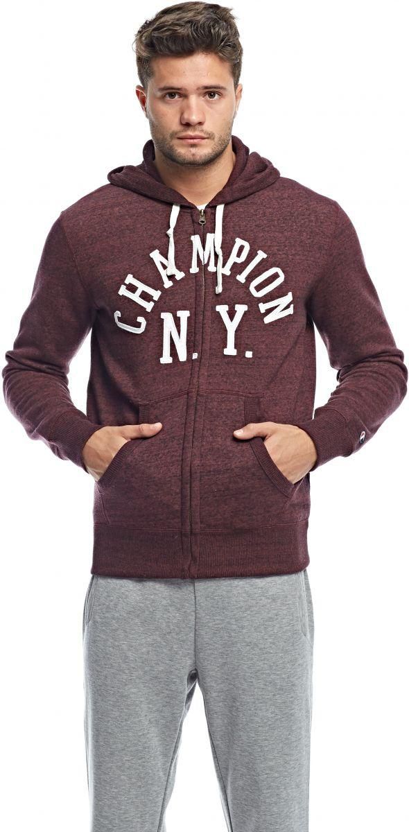 Champion Full Zip Hooded Sweatshirt For Men