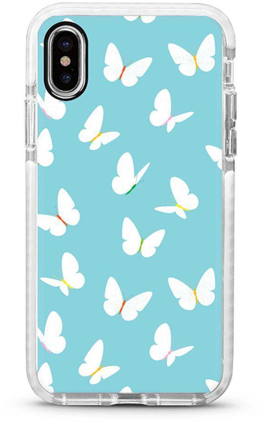 Protective Case Cover For Apple iPhone X/XS Fluttering Butterfly Full Print