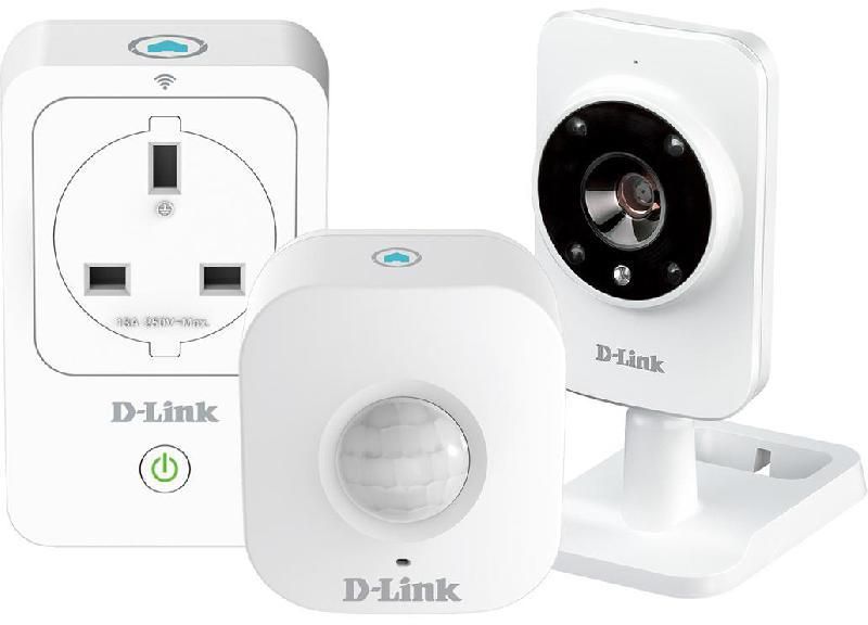 D-Link Smart Home HD Starter Kit: Smart Plug + WiFi Motion Sensor + Monitor HD
