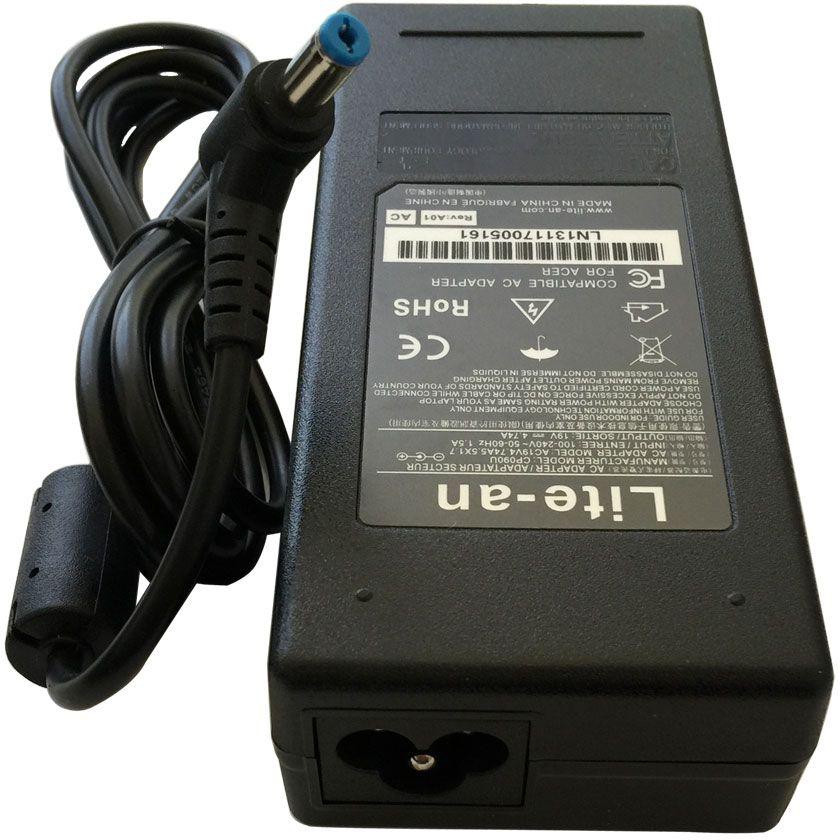 Lite-an 19V 4.7A 90W 5.5x1.7 Laptop AC Adapter Charger for Acer (L21)