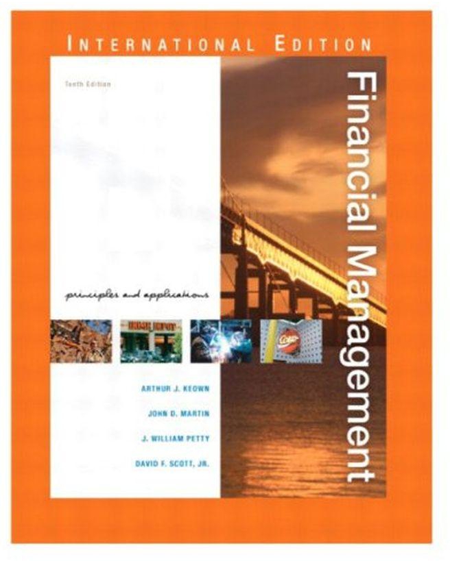 Pearson Financial Management: Principles And Applications ,Ed. :10