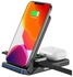 Max & Max 3 in 1 Wireless Charging Stand Black