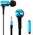 Awei Awei ES100M Super Bass In-ear Earphone With 1.2m Cable For Smartphone Tablet PC (Blue)