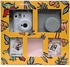 كاميرا فوجي فيلم انستاكس ميني 12، 60 ملم، مع مجموعة هدية، 9 قطع - ابيض