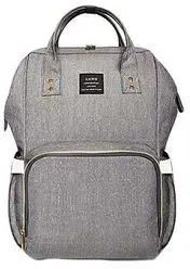Generic Portable Baby Diaper Bag For Travel - Grey Gray as picture