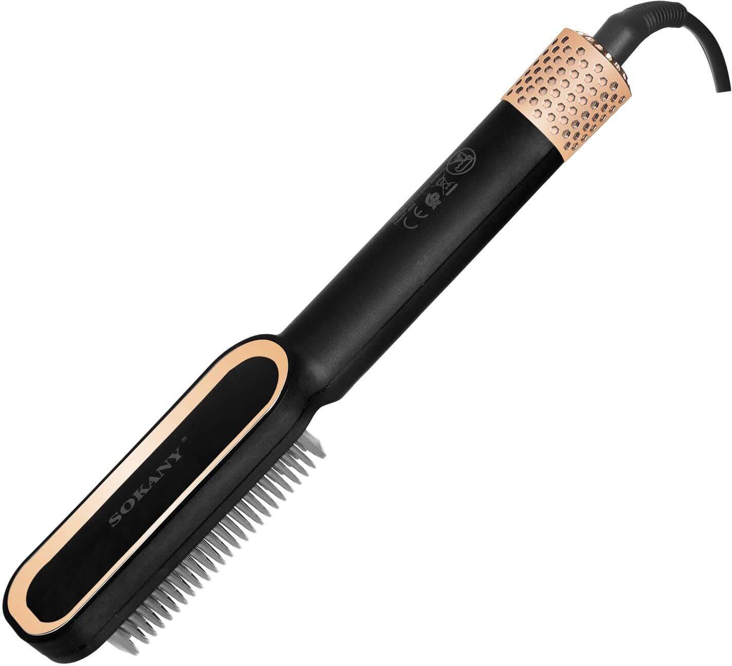 Get Sokany SK-1009 Electric Hair Brush, 45 Watt - Black with best offers | Raneen.com