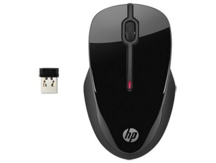 HP X3500 Wireless Mouse Black (H4K65AA)