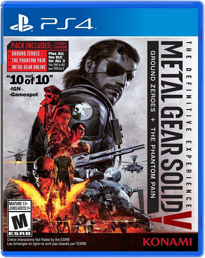 Metal Gear Solid 5 The Definitive Experience - PS4 للبلاي ستيشن 4 من كونامي