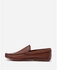 WiiKii Punctured Leather Loafers - Honey Brown