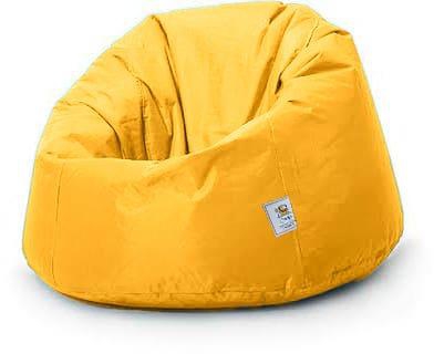 Get Waterproof Fabric Bean Bag, 90×65 cm - Yellow with best offers | Raneen.com