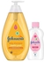 Johnson's Baby Shampoo, 750 ml with Baby Oil, 200 ml
