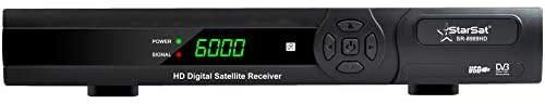 StarSat SR-8989HD Extreme White Full HD1080, 2xUSB, HDMI, 6000 Channels, EPG, MPEG4, Blind Scan, PVR, DVBS2, WiFi Supported (WiFi device not include)