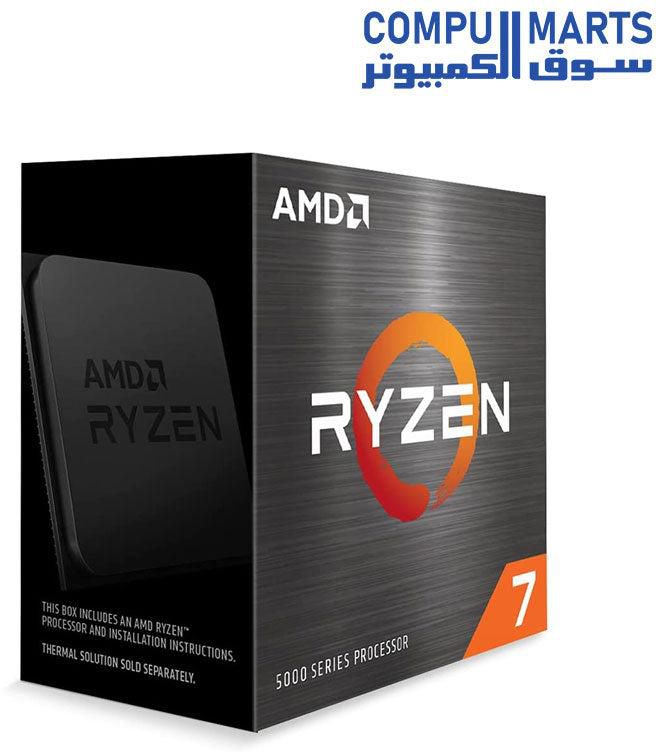 معالج AMD Ryzen 7 5800X 3.8 GHz ثماني النواة AM4