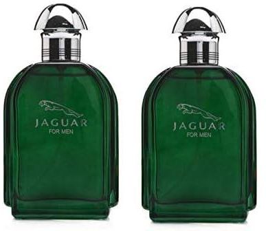Set of 2 Jaguar Green Eau de Toilette for Men 100 ml