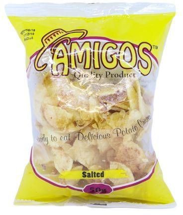 Amigos Ready Salted Crisps - 50g