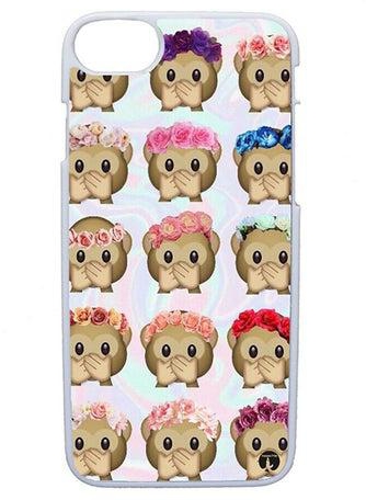 Protective Case Cover For Apple iPhone 7 Plus Emojis