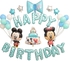 【IX】 Happy Birthday Big Cake Party Decoration Balloon Set toys for girls